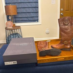 Vince Camuto all leather tall boots